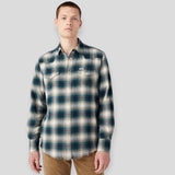 Wrangler LS WESTERN SHIRT 112341164 Πουκάμισο Πράσινο  F/W