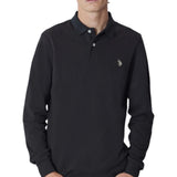 U.S. Polo Assn. MUST 49785/199 Polo Μπλούζα Μαύρη F/W