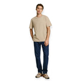 PEPE CONTRAST CONNOR  PM508212/836 T-Shirt Μπεζ S/S