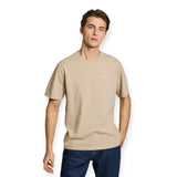 PEPE CONTRAST CONNOR  PM508212/836 T-Shirt Μπεζ S/S