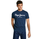 PEPE ORIGINAL STRETCH  PM508210/595 T-shirt Μπλε S/S